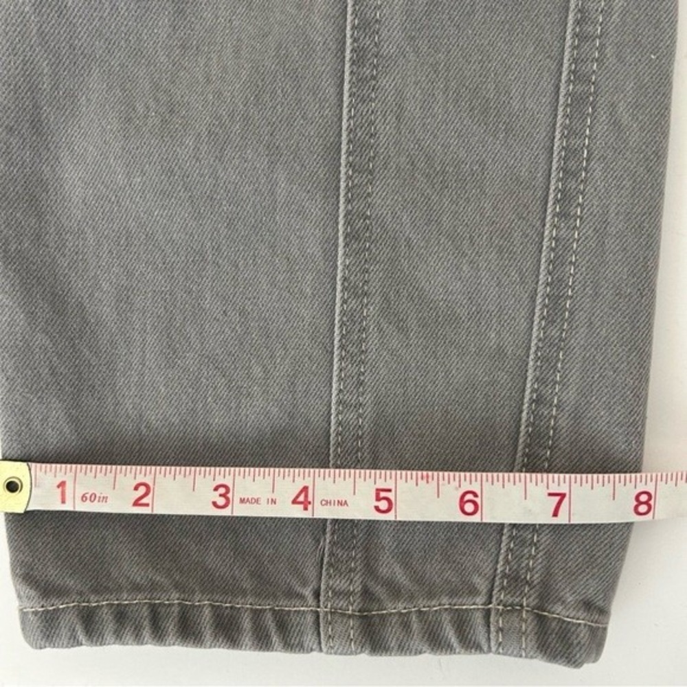 Empyre Tori Porkchop Pocket Grey Loose Fit Cotton Cargo Skate Denim Jeans Size 2 - Picture 9 of 10